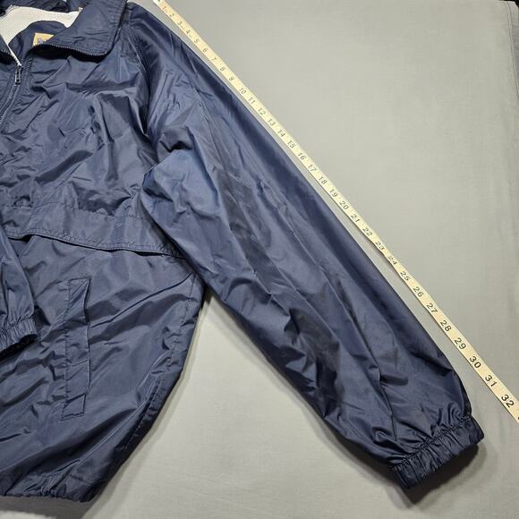 Himalaya Outfitters Blue Navy Jacket Nylon Windbreaker Full Zip Mens Size 2X Big - Picture 7 of 10